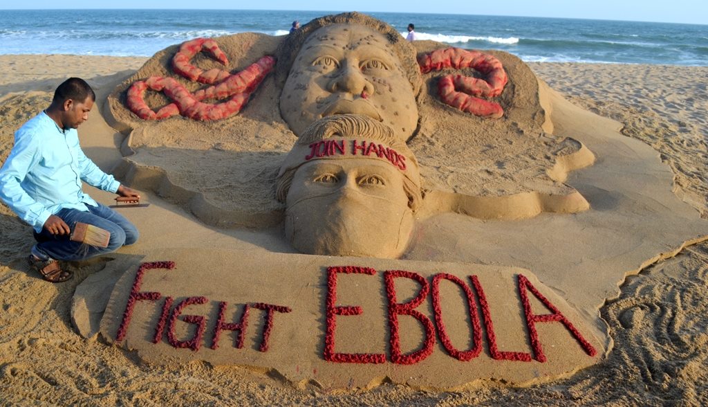 Fight-Ebola-virus-sandart